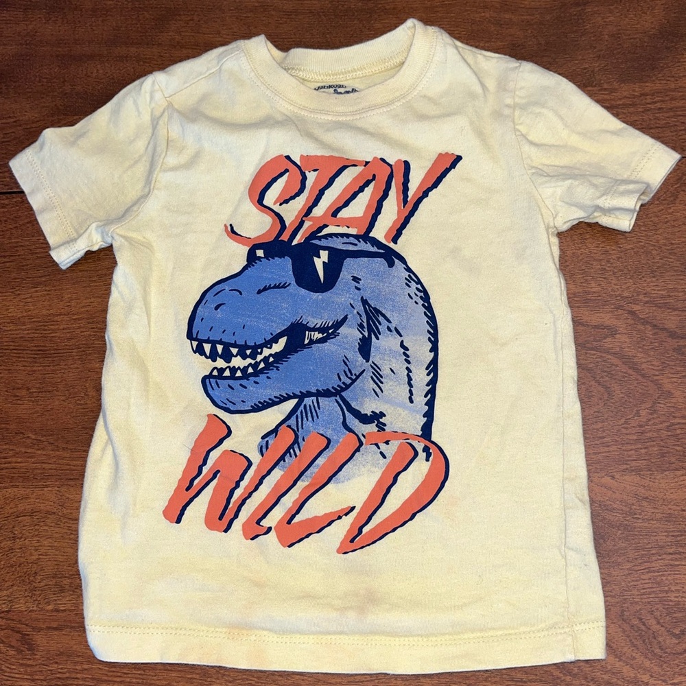 OshKosh B'gosh Dino Adventure Tee - Yellow and Blue